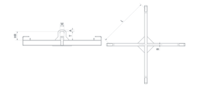 Grinda ridicat saci Big Bag 1000-2000 kg